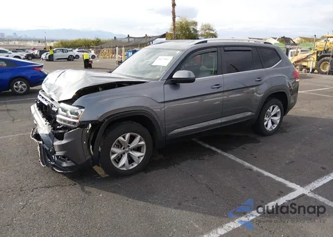 2019 Volkswagen Atlas 3.6L V6 Se из США, поврежденный, VIN 1V2DR2CA9KC543192